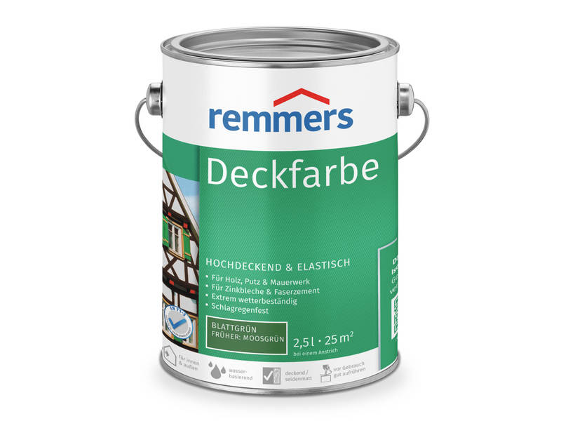 DECKFARBE BLATTGRÜN (EHEM: MOOSGRÜN) 2,50 LTR