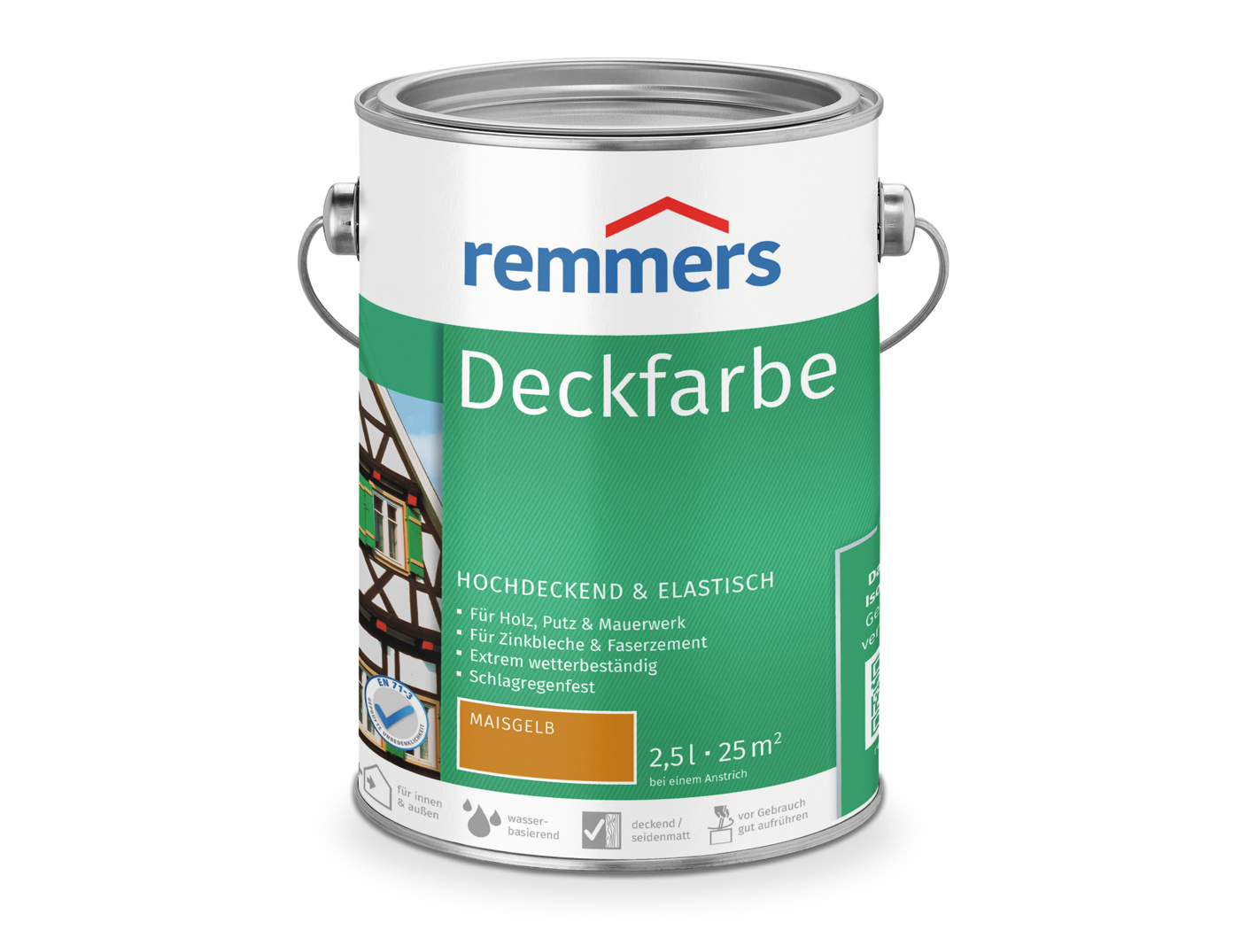 Remmers DECKFARBE MAISGELB  2,50 LTR