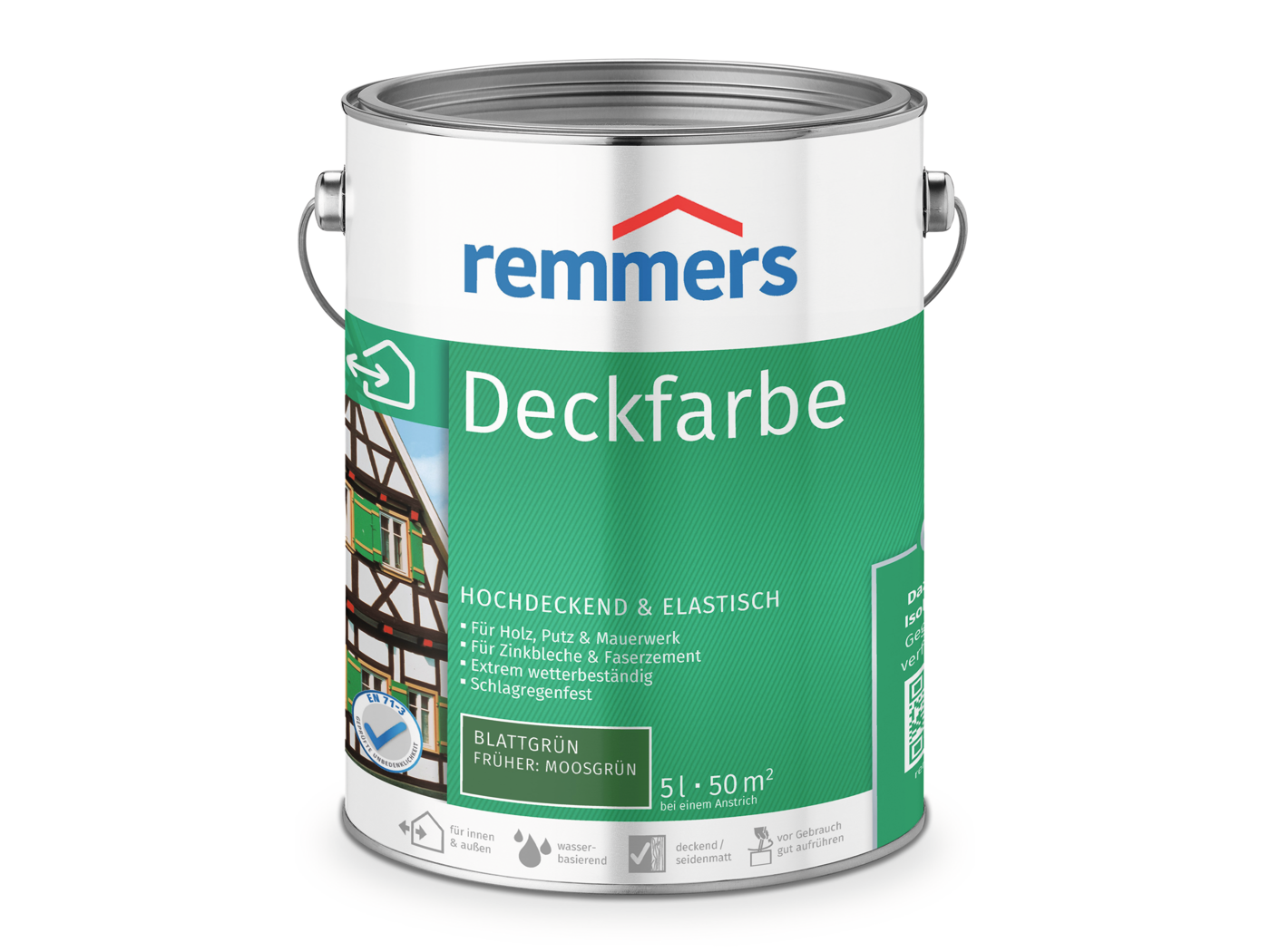DECKFARBE BLATTGRÜN (EHEM: MOOSGRÜN) 5,00 LTR