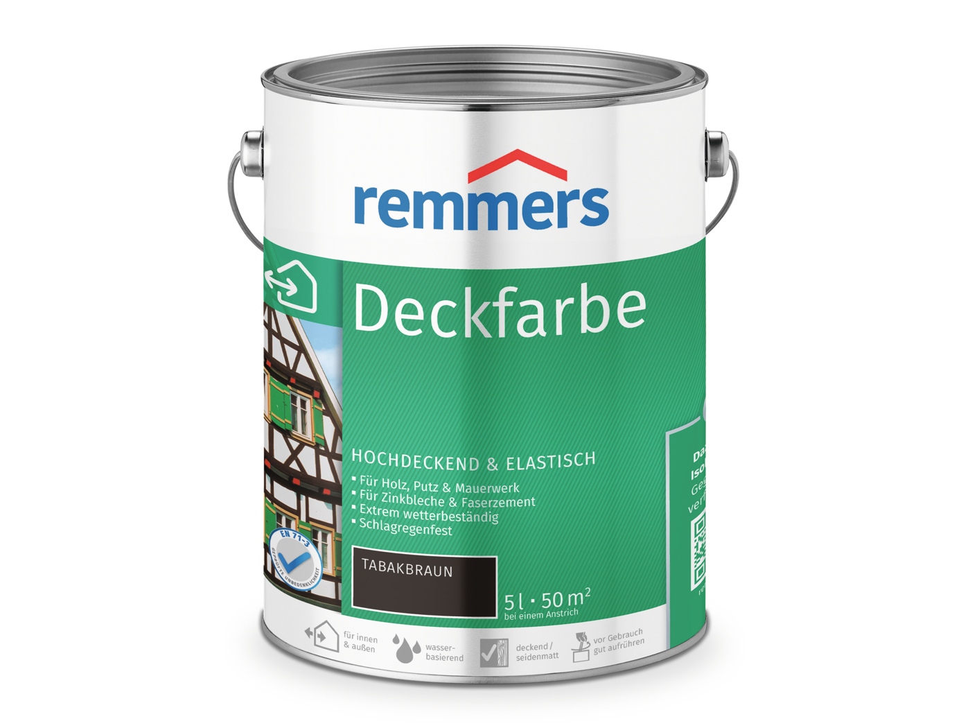 Remmers DECKFARBE TABAKBRAUN  5,00 LTR