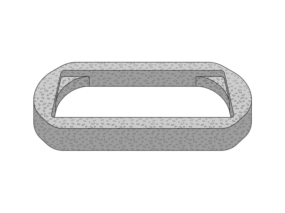 Ausgleichsring 10b für Straßeneinlauf D = 45/35 x H 6 cm
