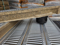 Anrin Self-ECO Rinne A15 mit Ablaufstutzen, verz. Stegrost Heelguard