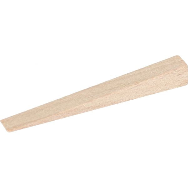 Fliesenkeile, aus Buchenholz 250 Stück, 54 x 7 x 0-8,5 mm