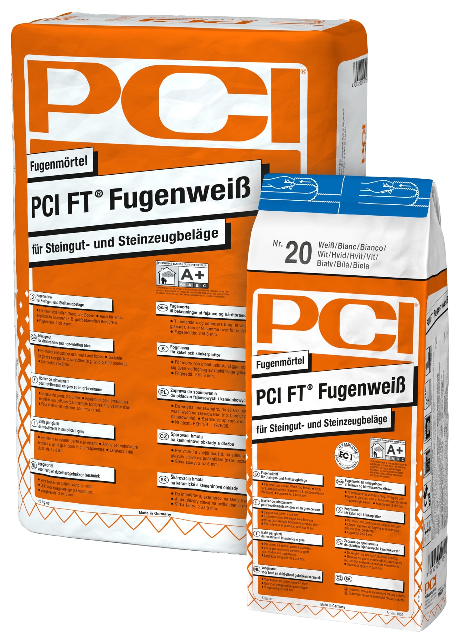 PCI FT Fugengrau silbergrau 5 kg