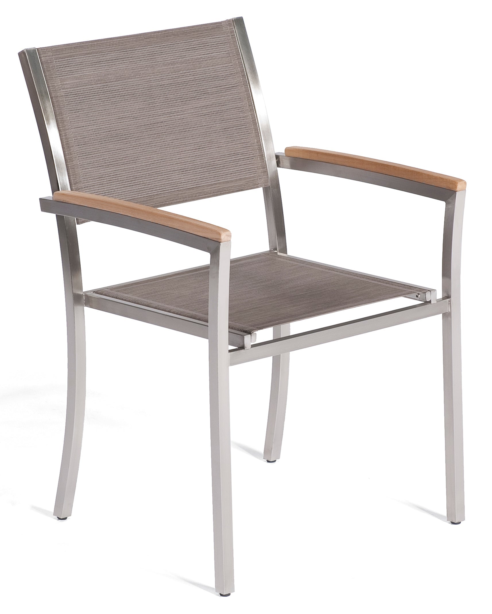 Stapelsessel "GALAXY"
Edelstahl/Teakarmlehnen Textilgewebe taupe
SonnenPartner