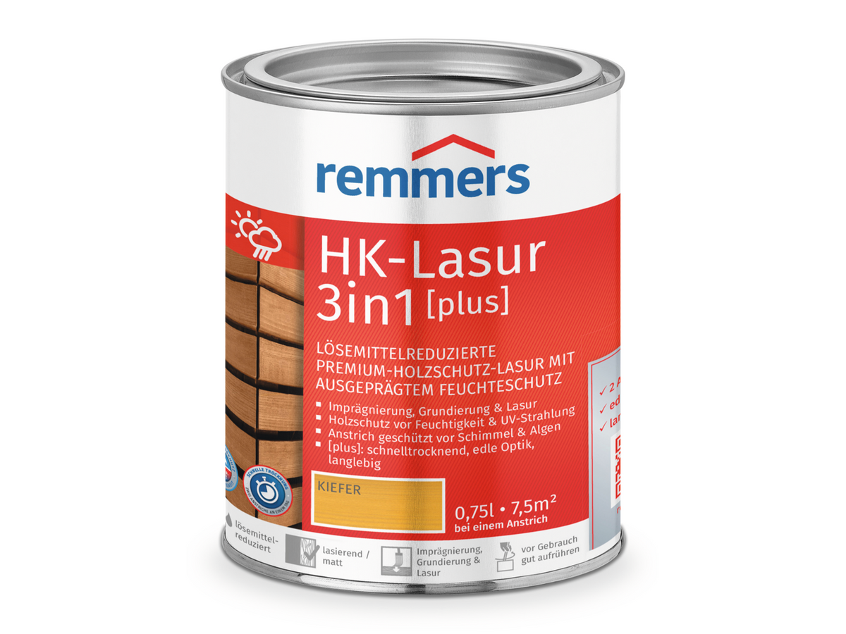 Remmers HK-LASUR 3in1 [plus] KIEFER RC-270  0,75 LTR