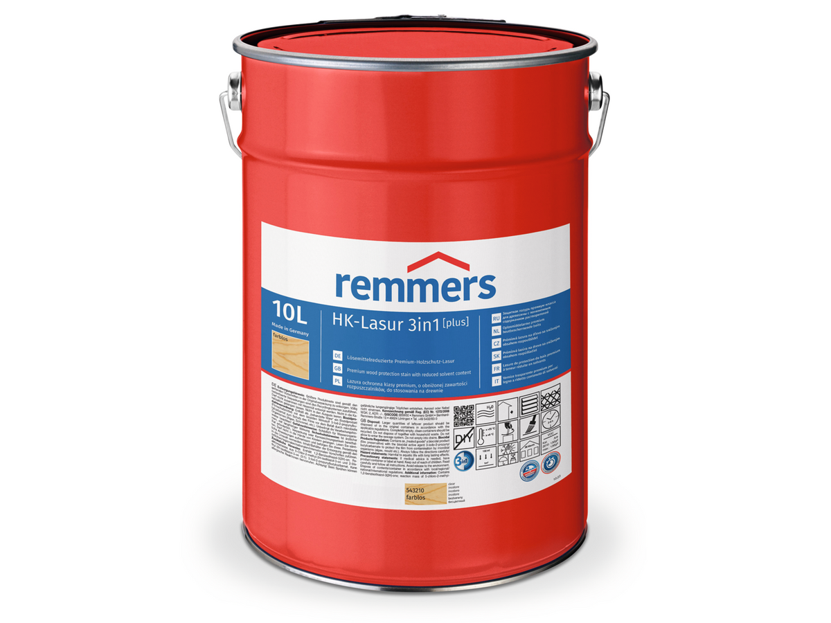 Remmers HK-LASUR 3in1 [plus] FARBLOS  10,00 LTR