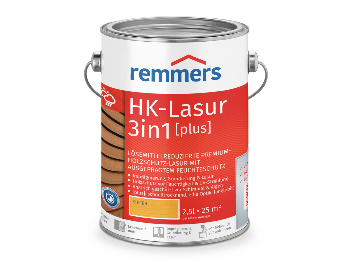 Remmers HK-LASUR 3in1 [plus] KIEFER RC-270  2,50 LTR