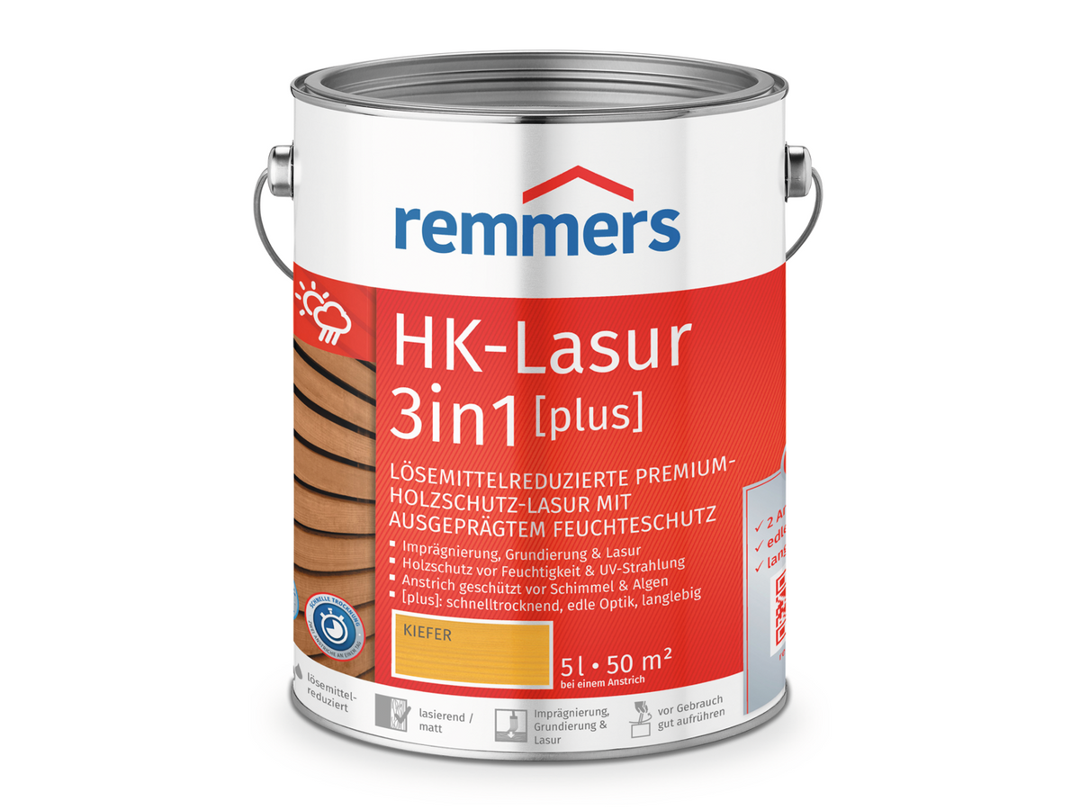 Remmers HK-LASUR 3in1 [plus] KIEFER RC-270  5,00 LTR