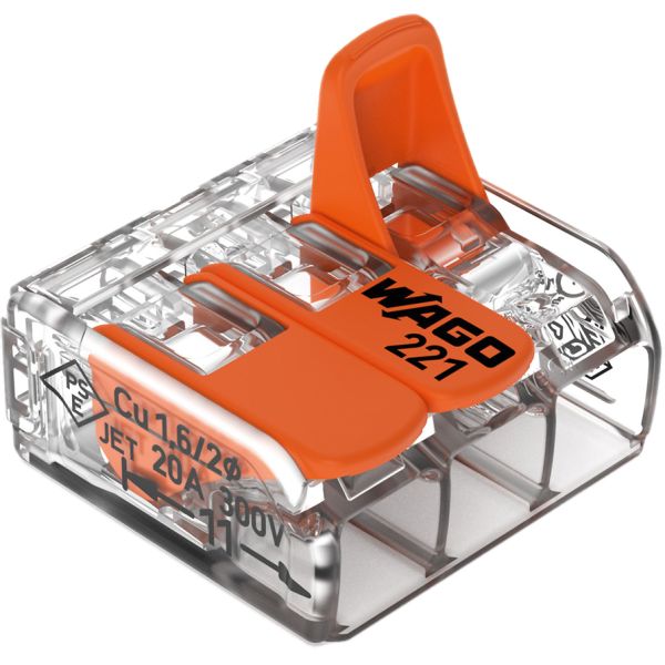 Hebelklemme WAGO 221-413 HKWAGO3
