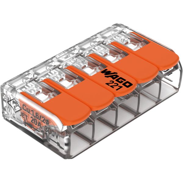 Hebelklemme WAGO 221-415 HKWAGO5