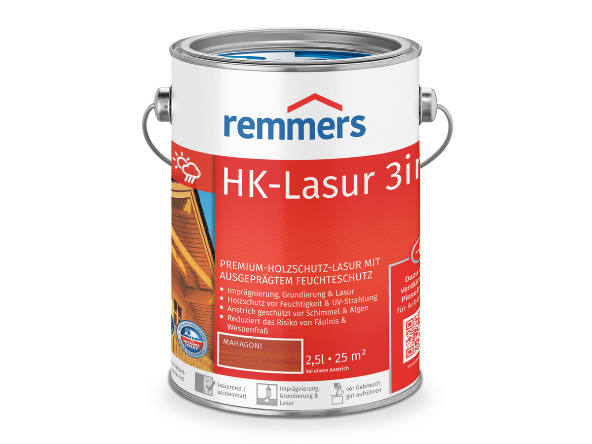 HK-LASUR 3 IN 1 PLUS MAHAGONI RC-565 2,50 LTR