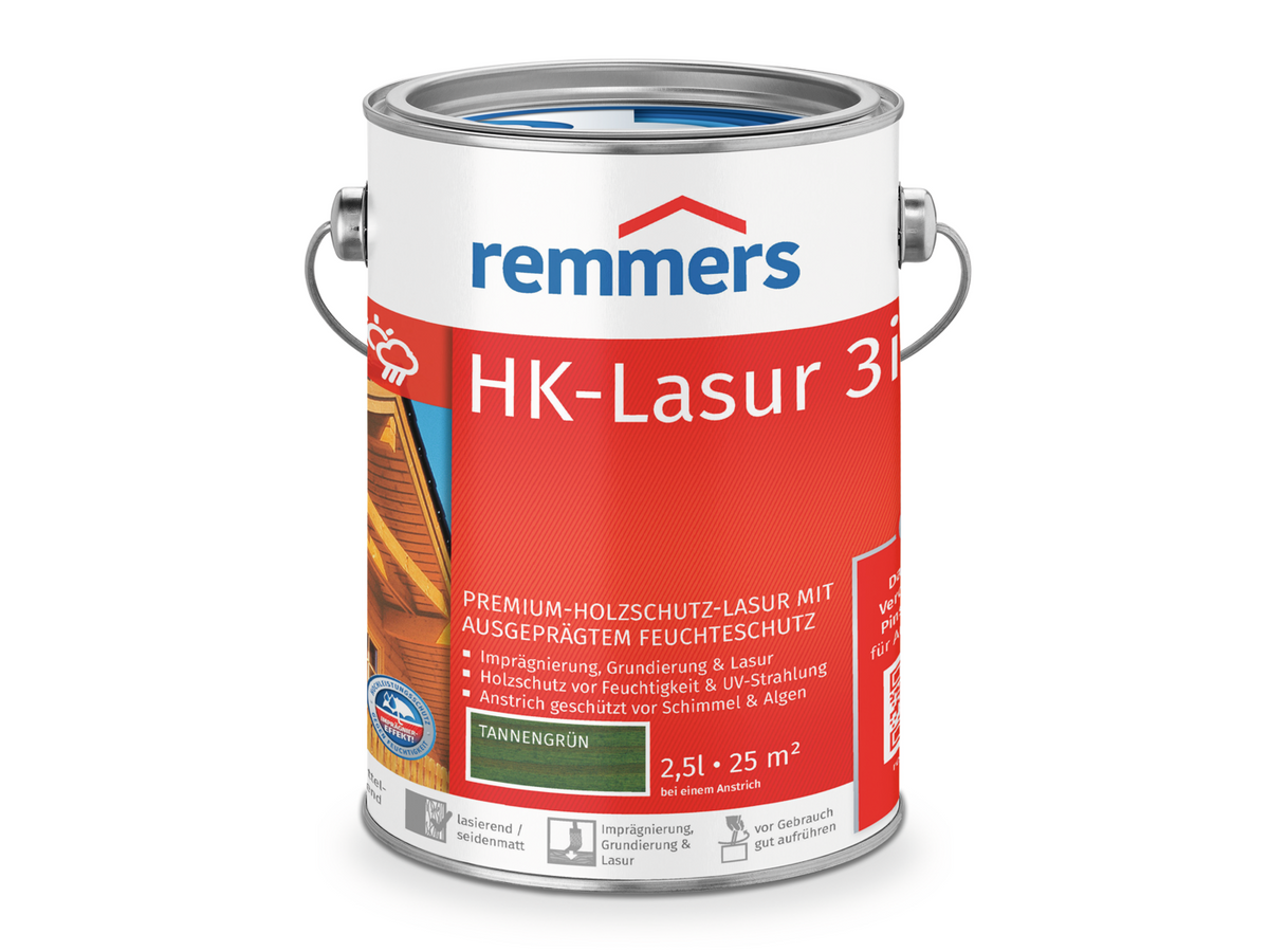 HK-LASUR 3 IN 1 PLUS TANNENGRÜN RC-960 2,50 LTR
