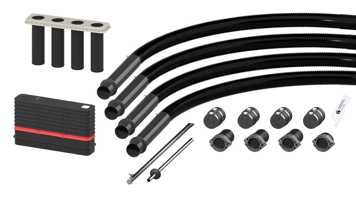Mehrsparten-Bauherrenpaket MSH Basic FUBO-BHP-10m ohne Gasanschluss-Set