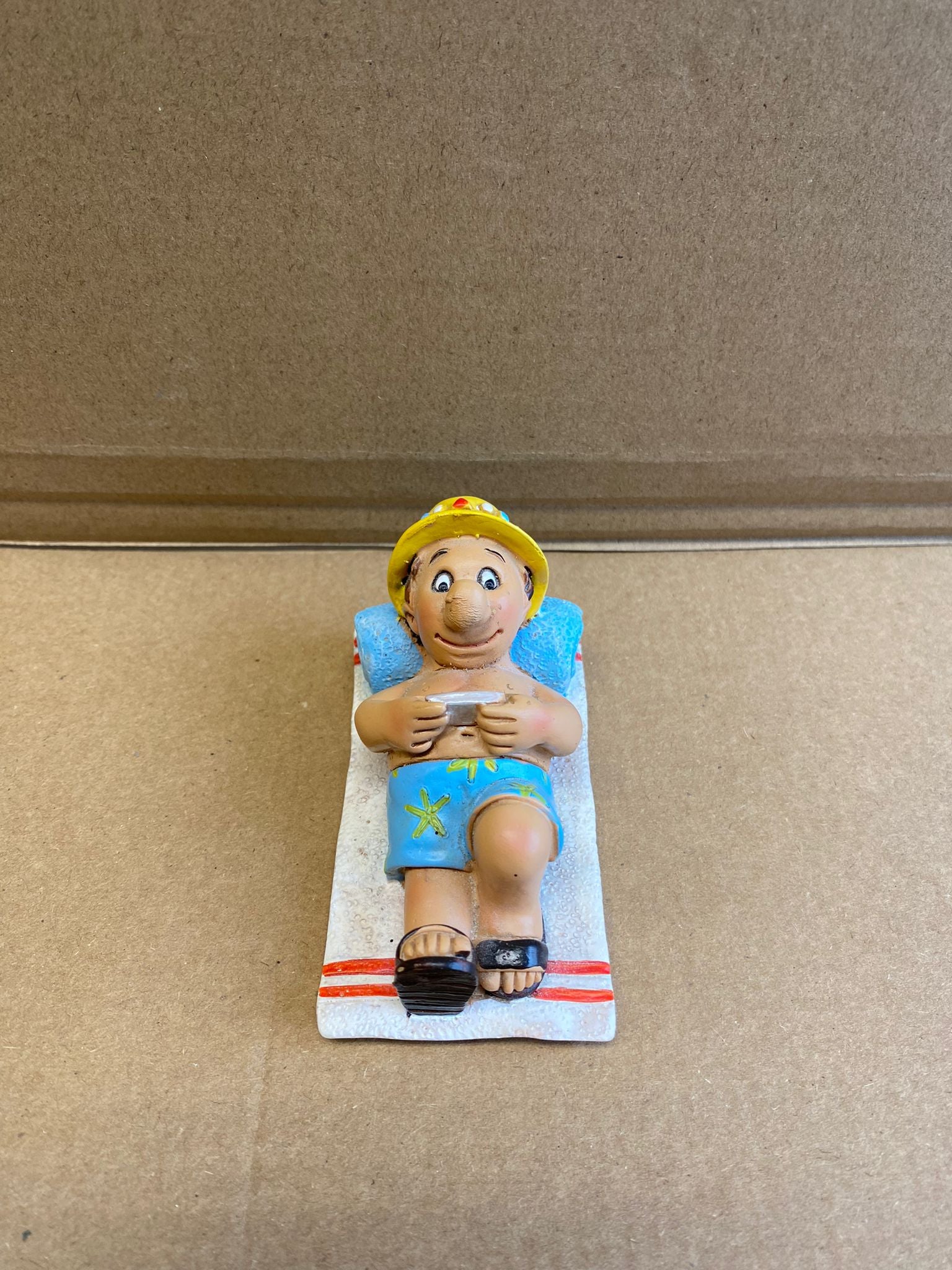 Deko ,,Urlauber,, 9x5x5cm
