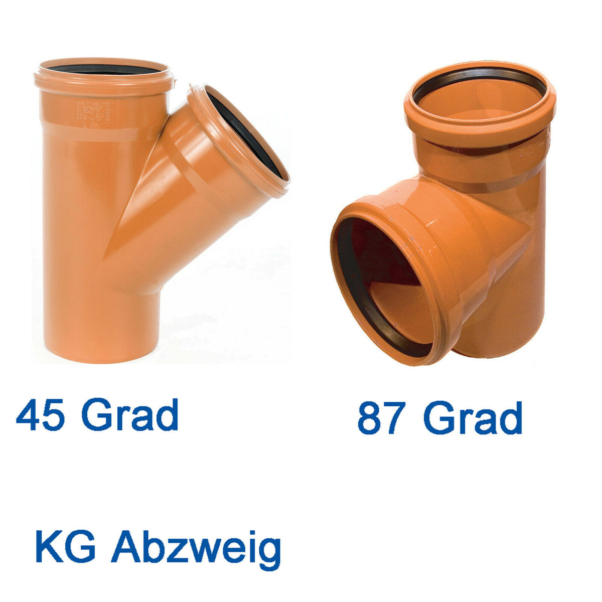 KG Abzweig 45 Grad DN 200/160