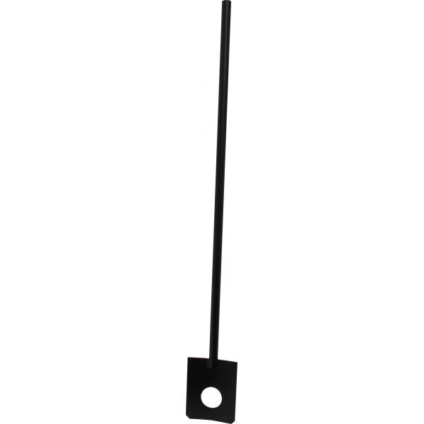 Kalkspaten mit Stahlrohrstiel 110 cm, Blatt 200 x 160 mm