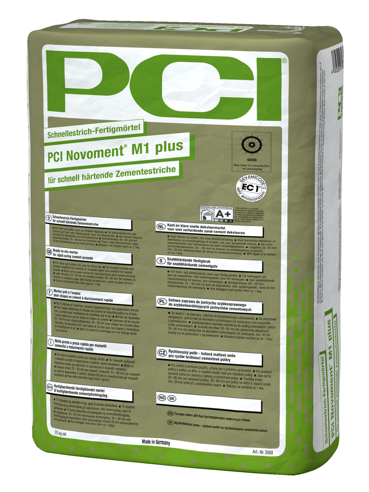 PCI Novoment M1 Plus 25 kg