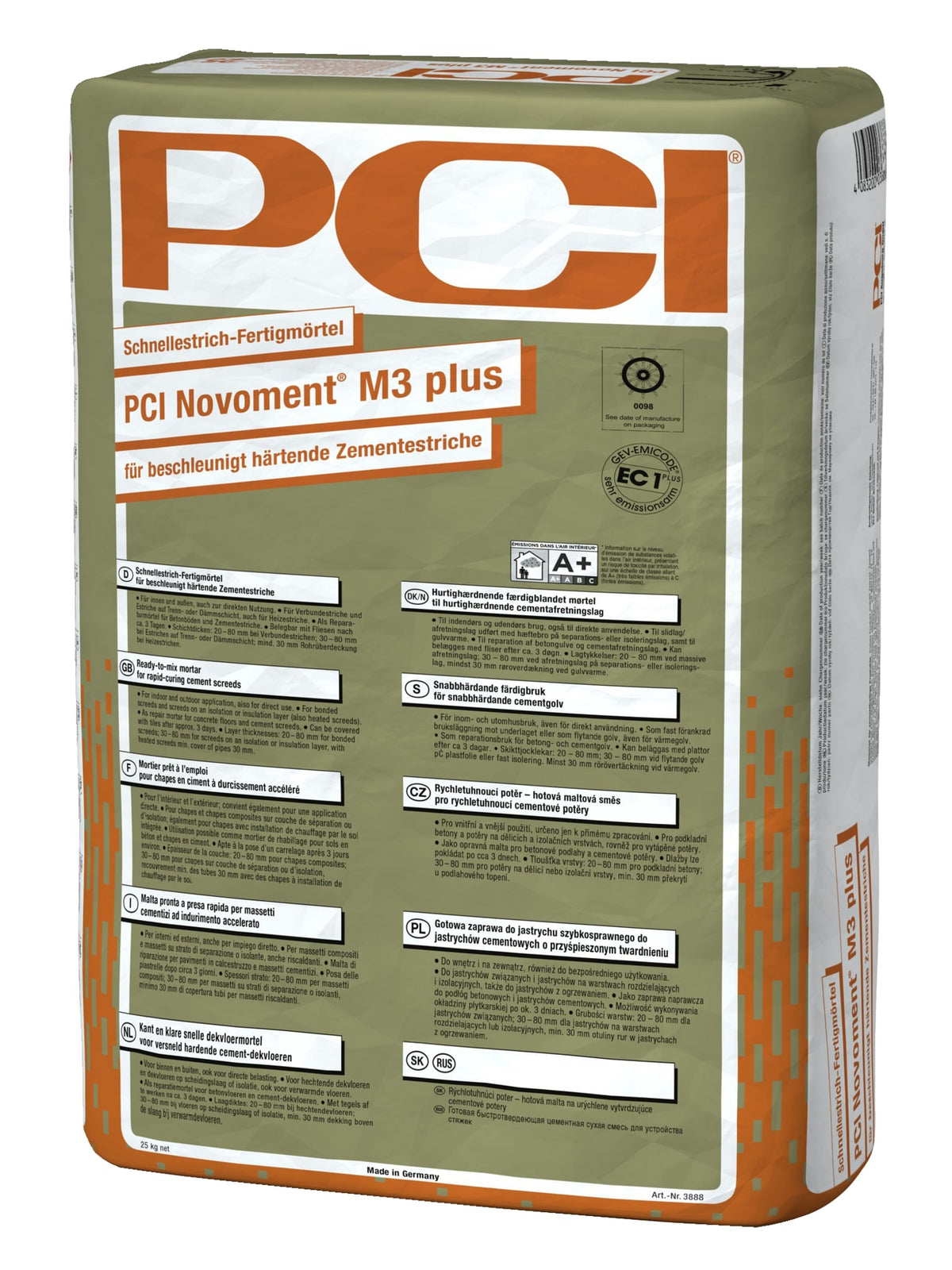 PCI Novoment M3 Plus 25 kg