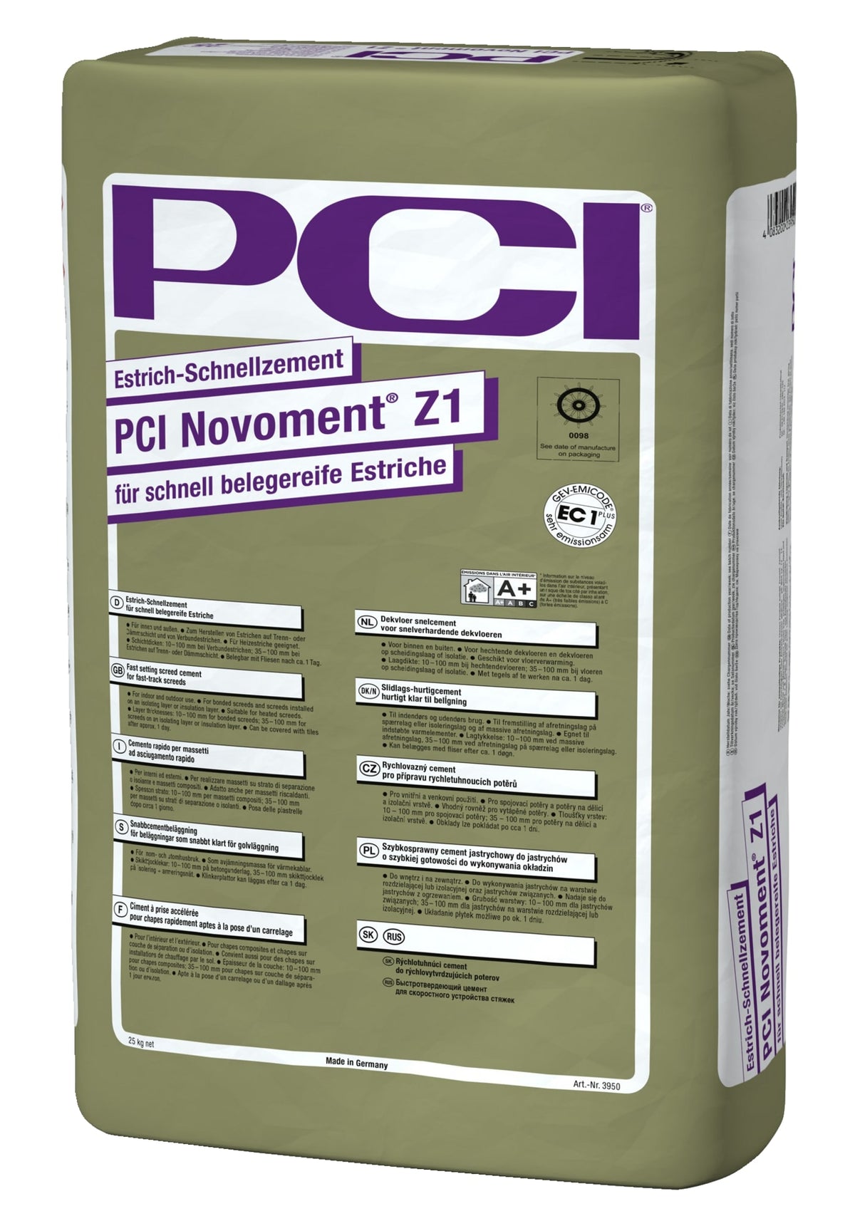 PCI Novoment Z1 25 kg