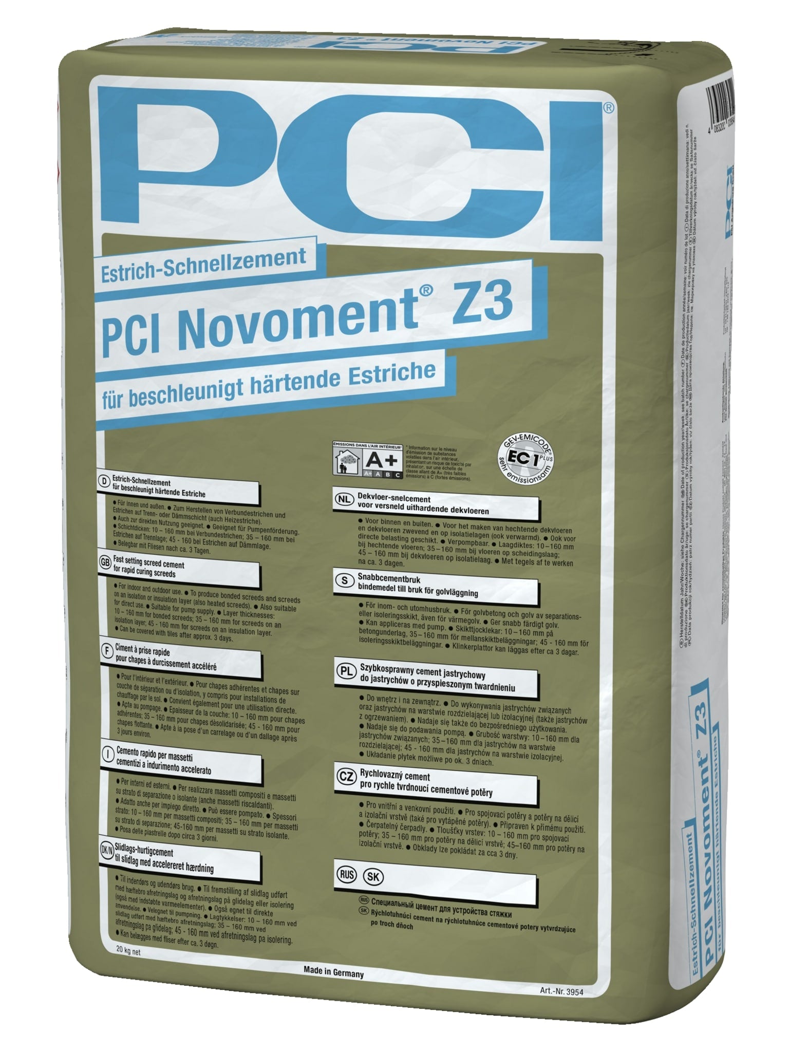 PCI Novoment Z3 20 kg