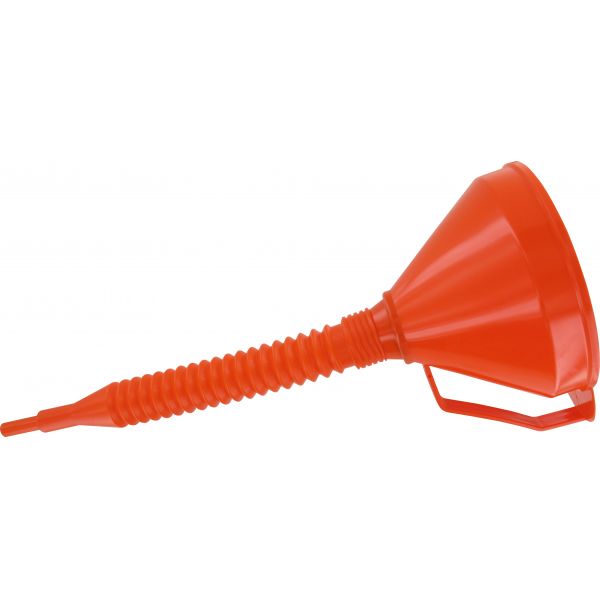 Trichter 160mm, Flexauslauf Länge 320mm, PE, orange