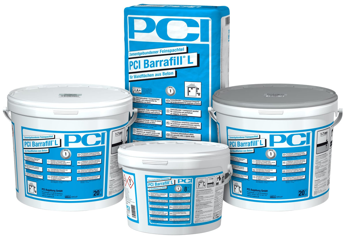 PCI Barrafill L Zementgebundener Feinspachtel