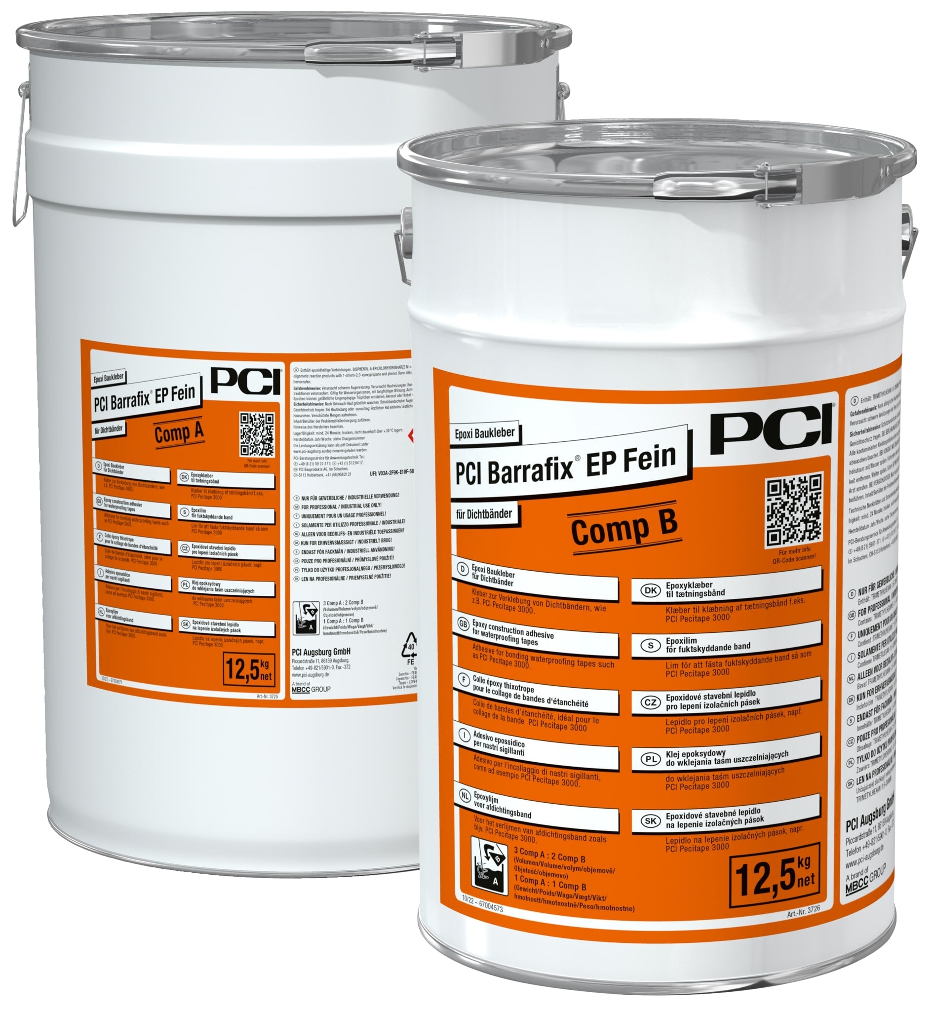 PCI Barrafix EP Fein Part A 12,5 kg