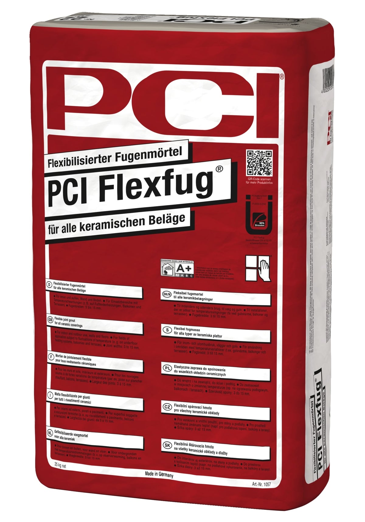 PCI Flexfug sandgrau 25 kg