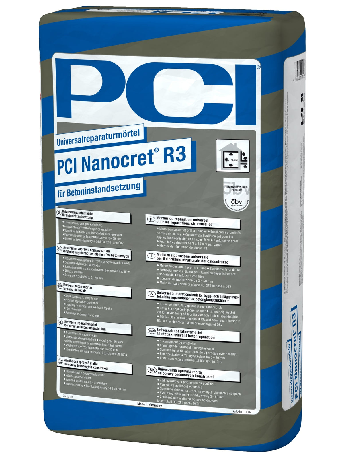 PCI Nanocret R3 25 kg