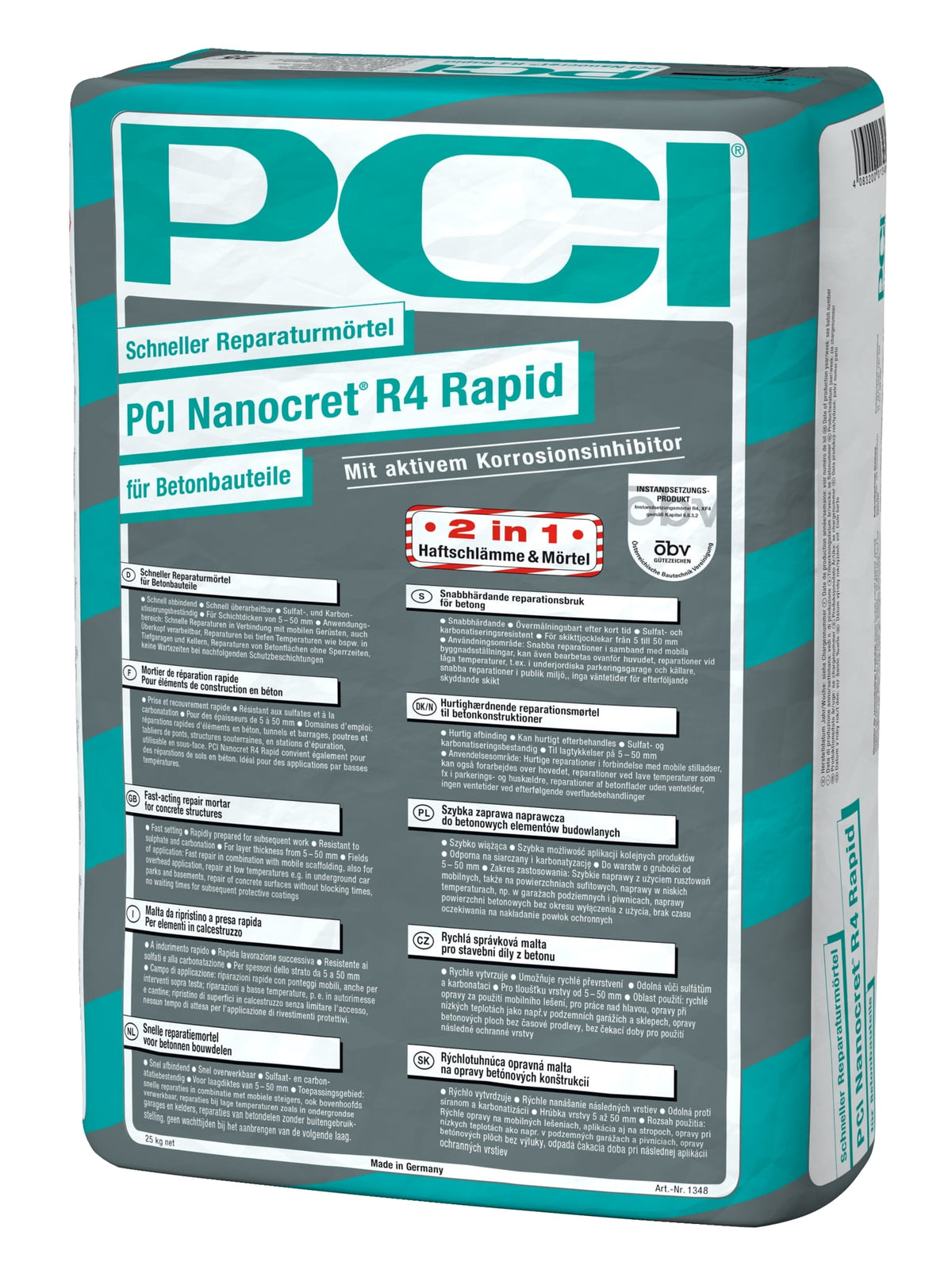 PCI Nanocret R4 Rapid 25 kg