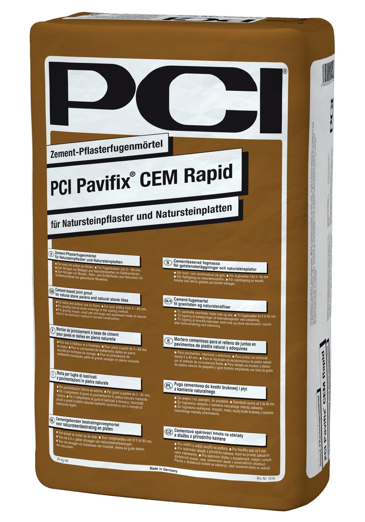 PCI Pavifix CEM Rapid 25 kg