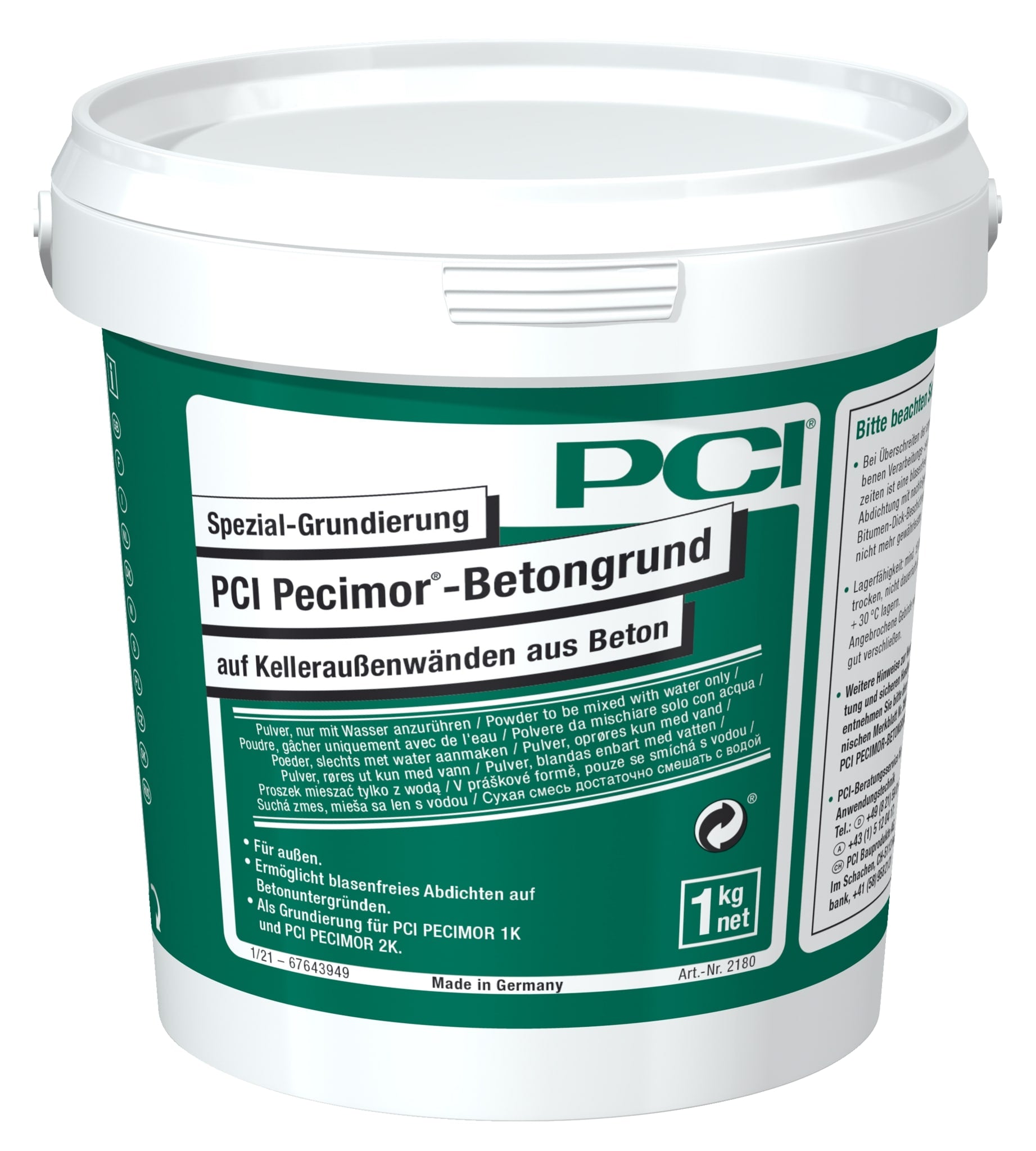 PCI Pecimor Betongrund 1kg