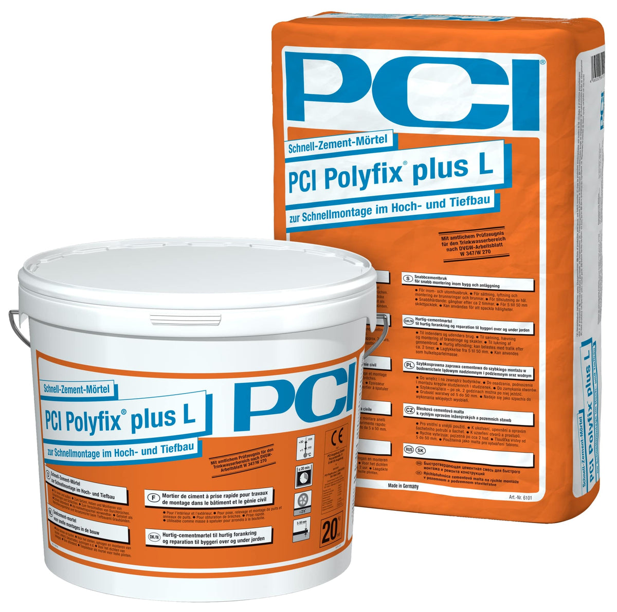PCI Polyfix Plus L 20 kg Eimer