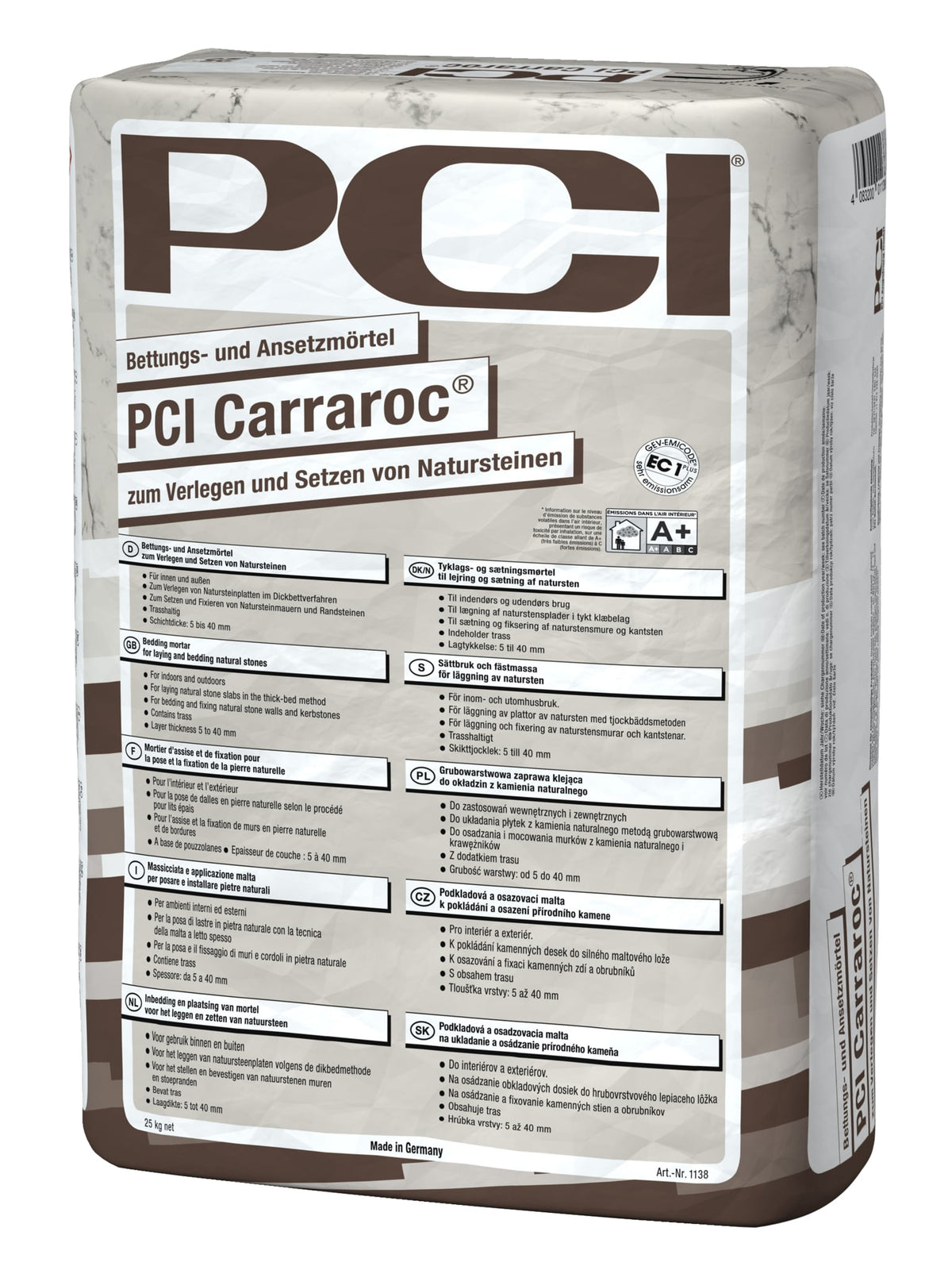 PCI Carraroc 25 kg