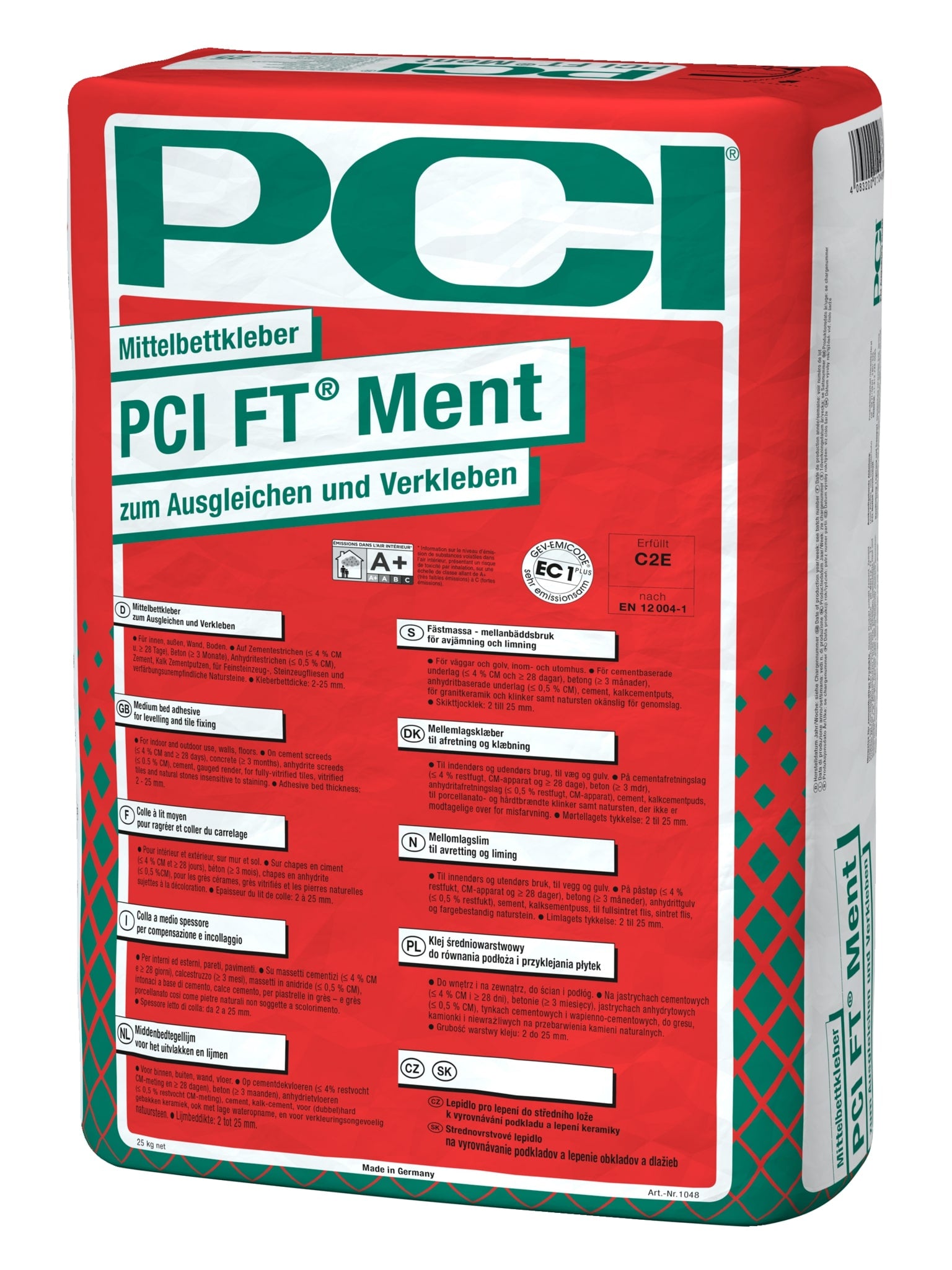 PCI FT Megafug zementgrau 25 kg