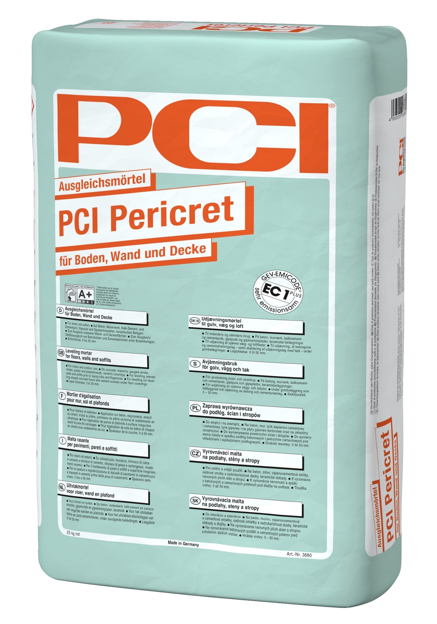 PCI Pericret Schnellputz 25 kg