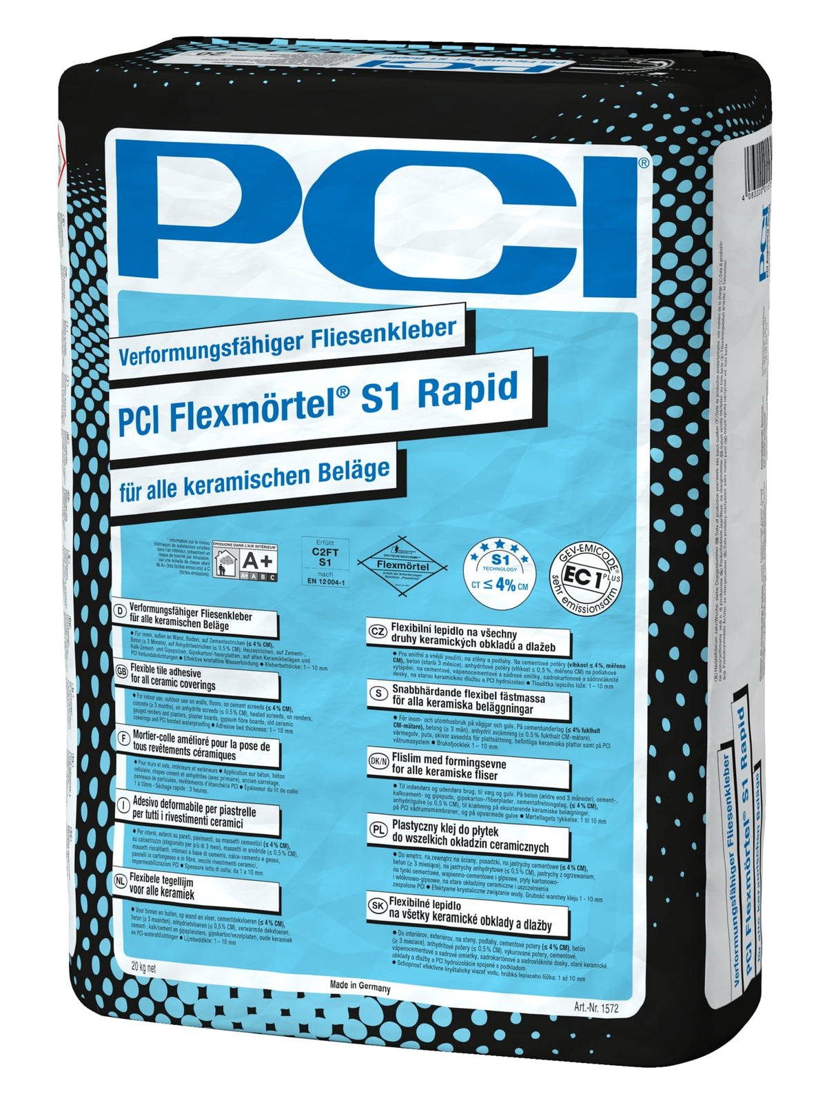 PCI Flexmoertel S1 Rapid 20 kg