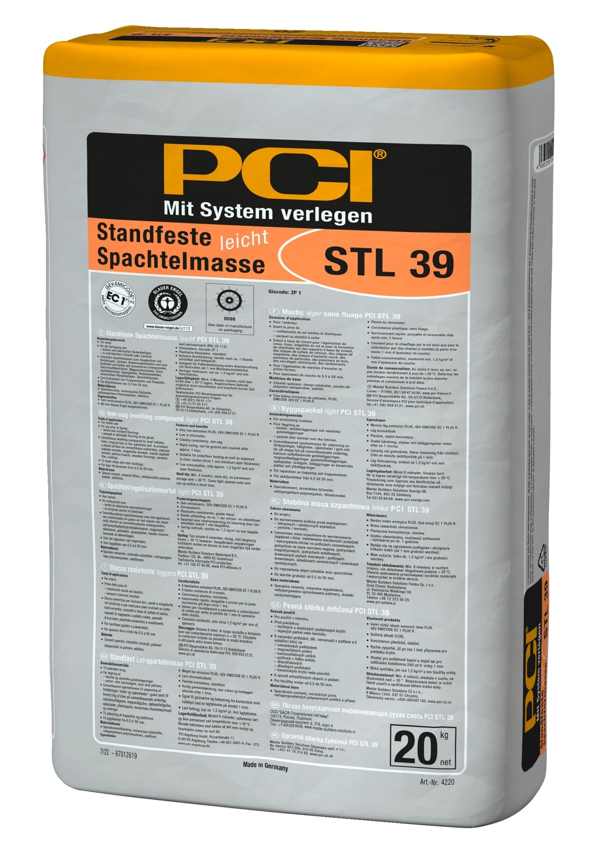 PCI STL 39 20 kg