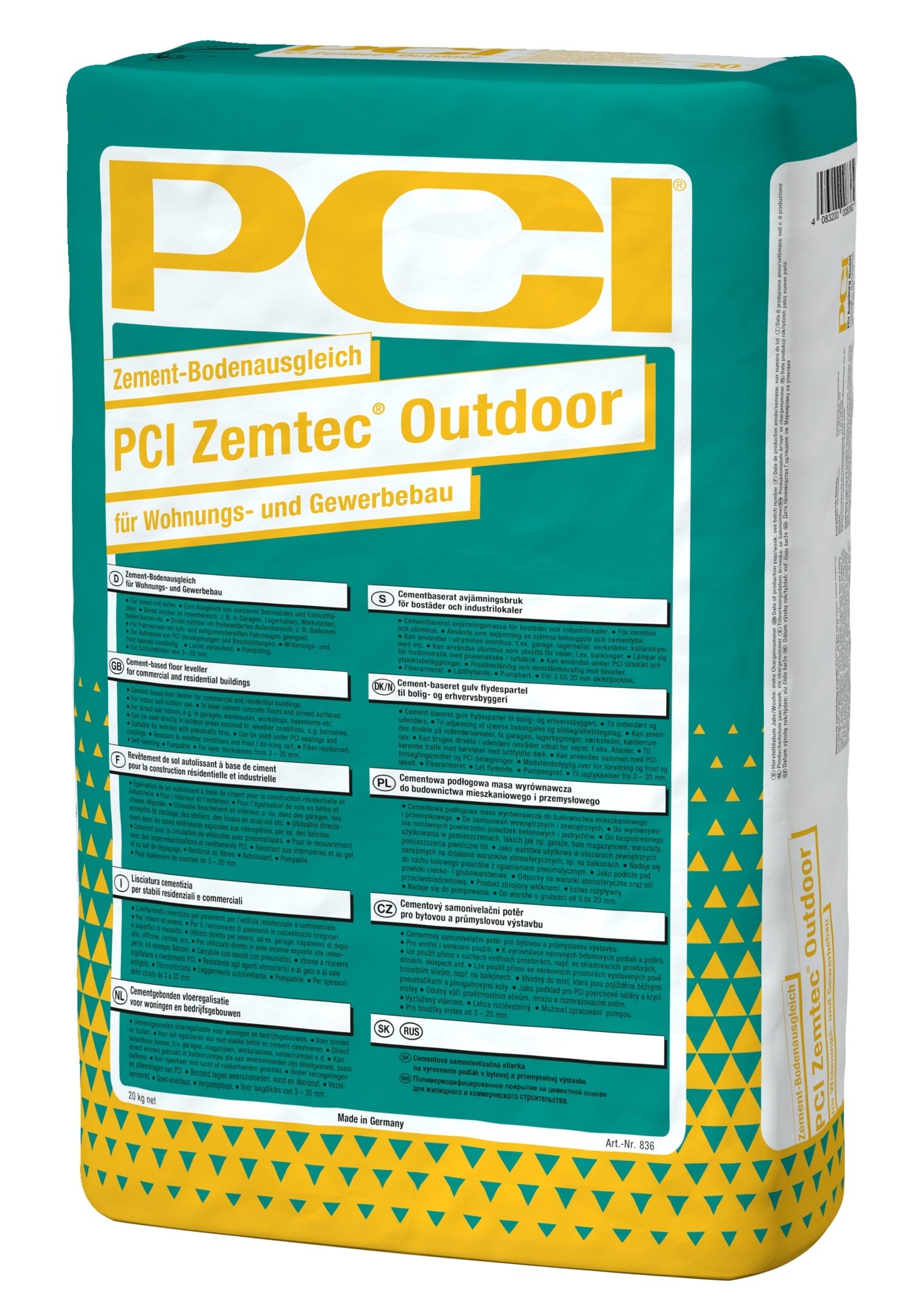 PCI Zemtec Outdoor 20 kg