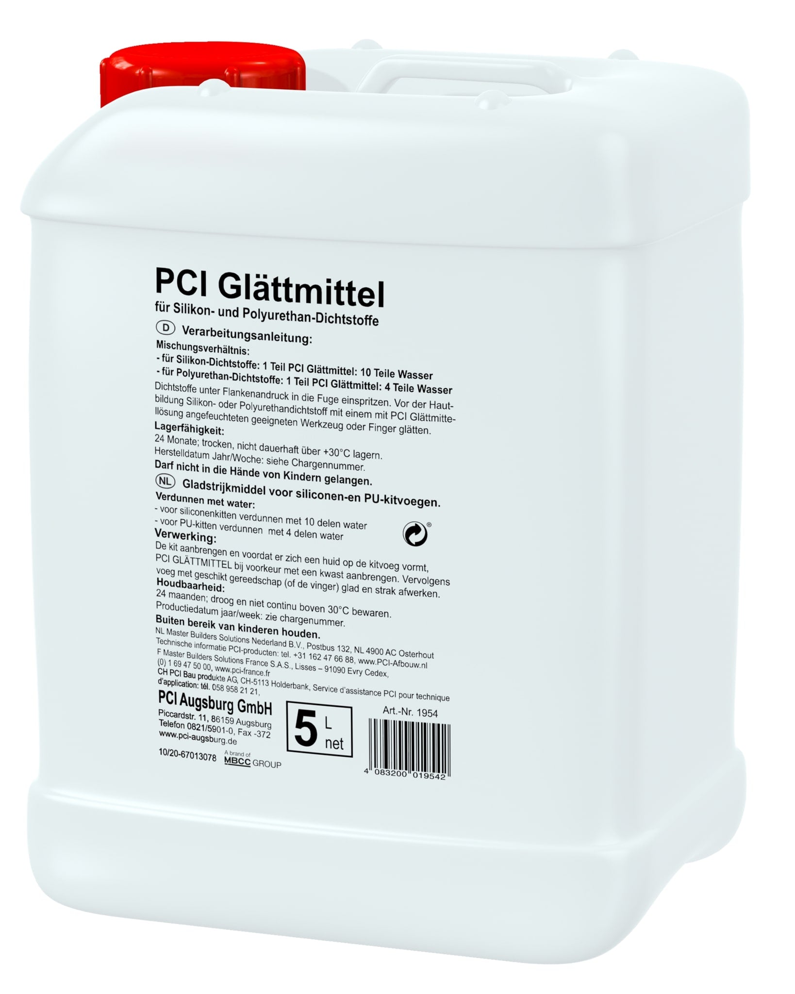 PCI Glättmittel 1 l   10 Fl/VPE