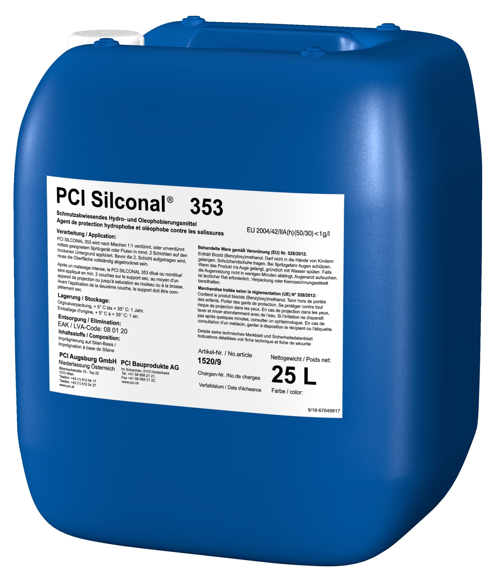 PCI Silconal 353 25 l