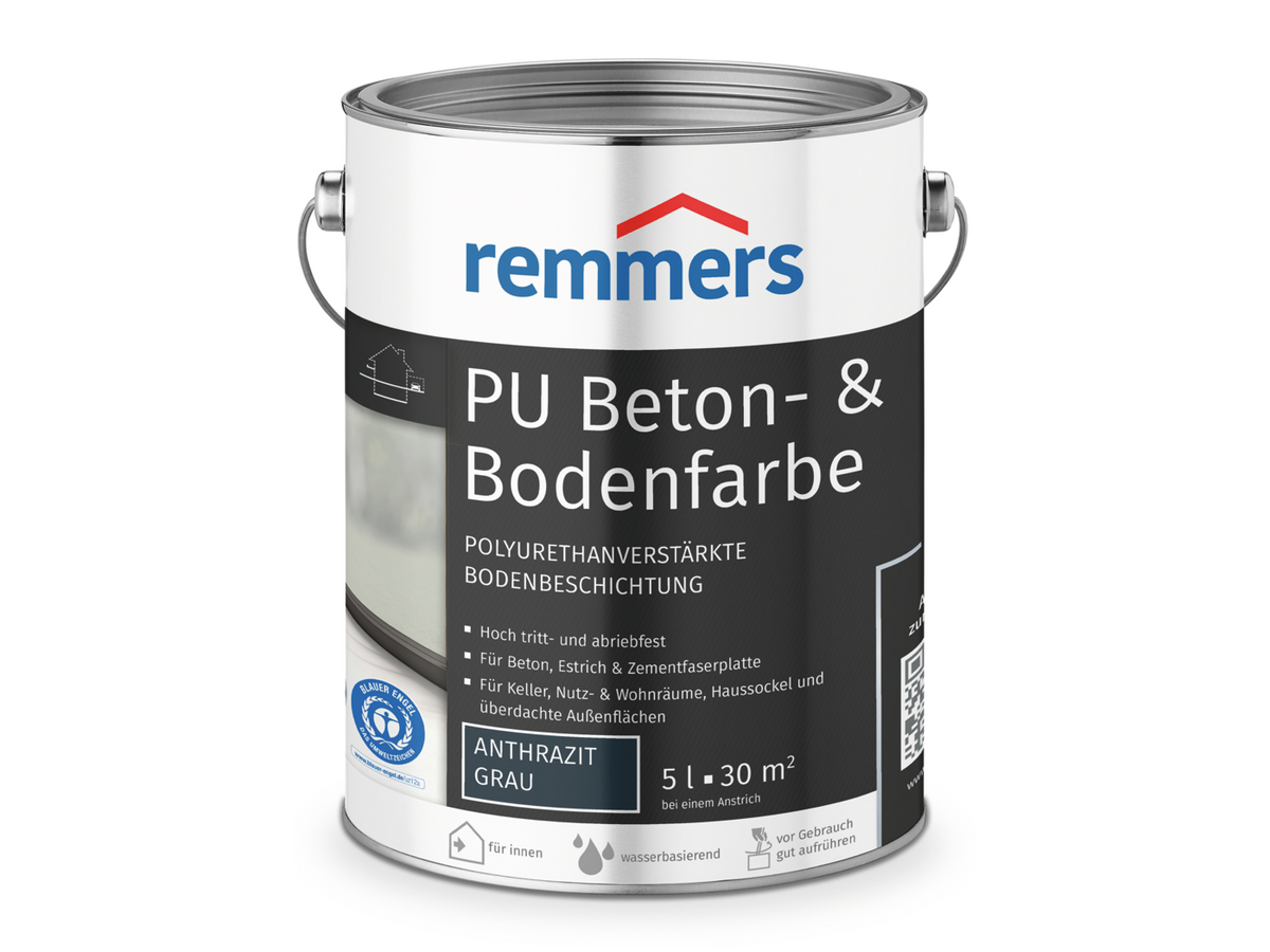 PU BETON- & BODENFARBE ANTHRAZIT 5 LTR