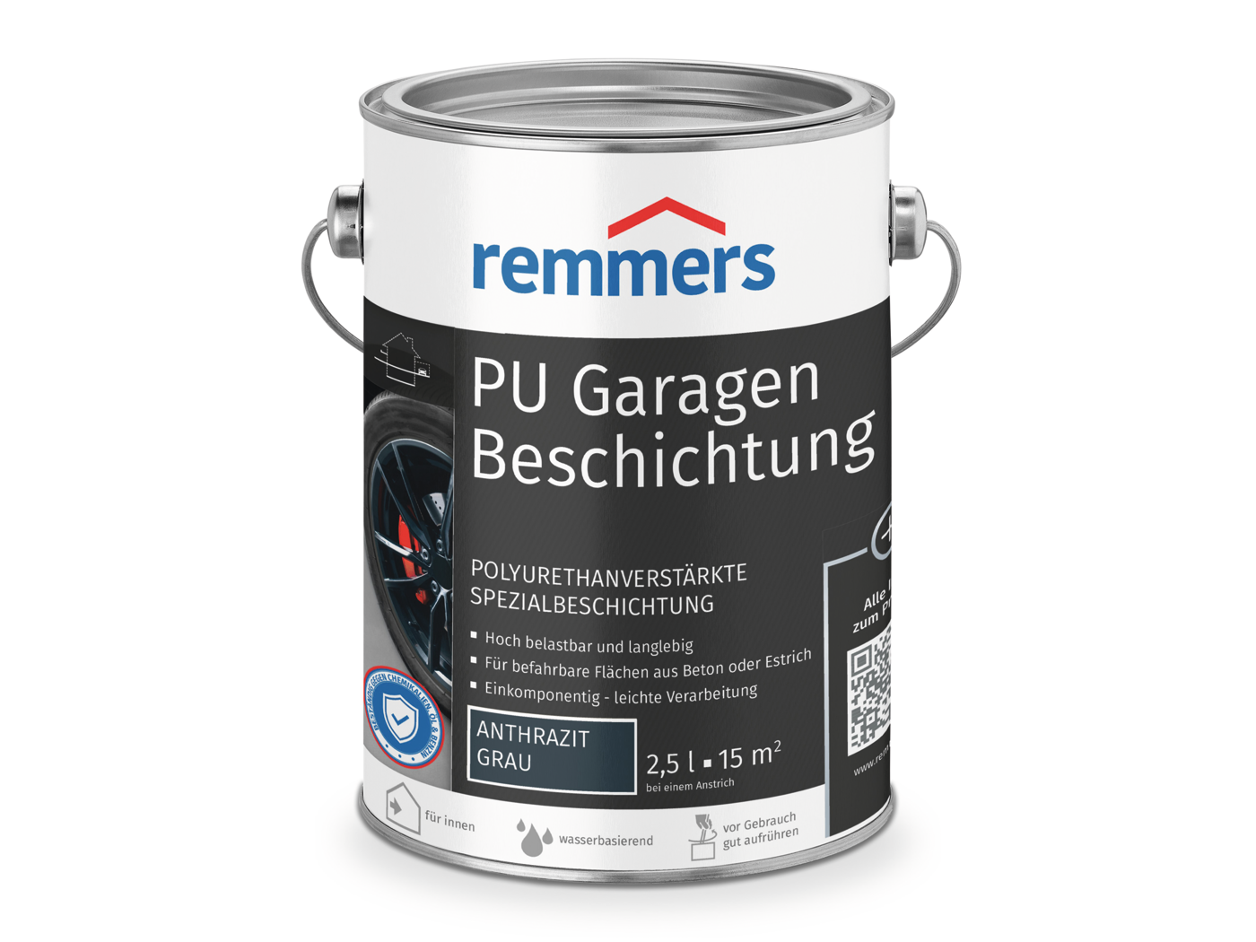 PU GARAGENBESCHICHTUNG ANTHRAZIT  2,50 LTR