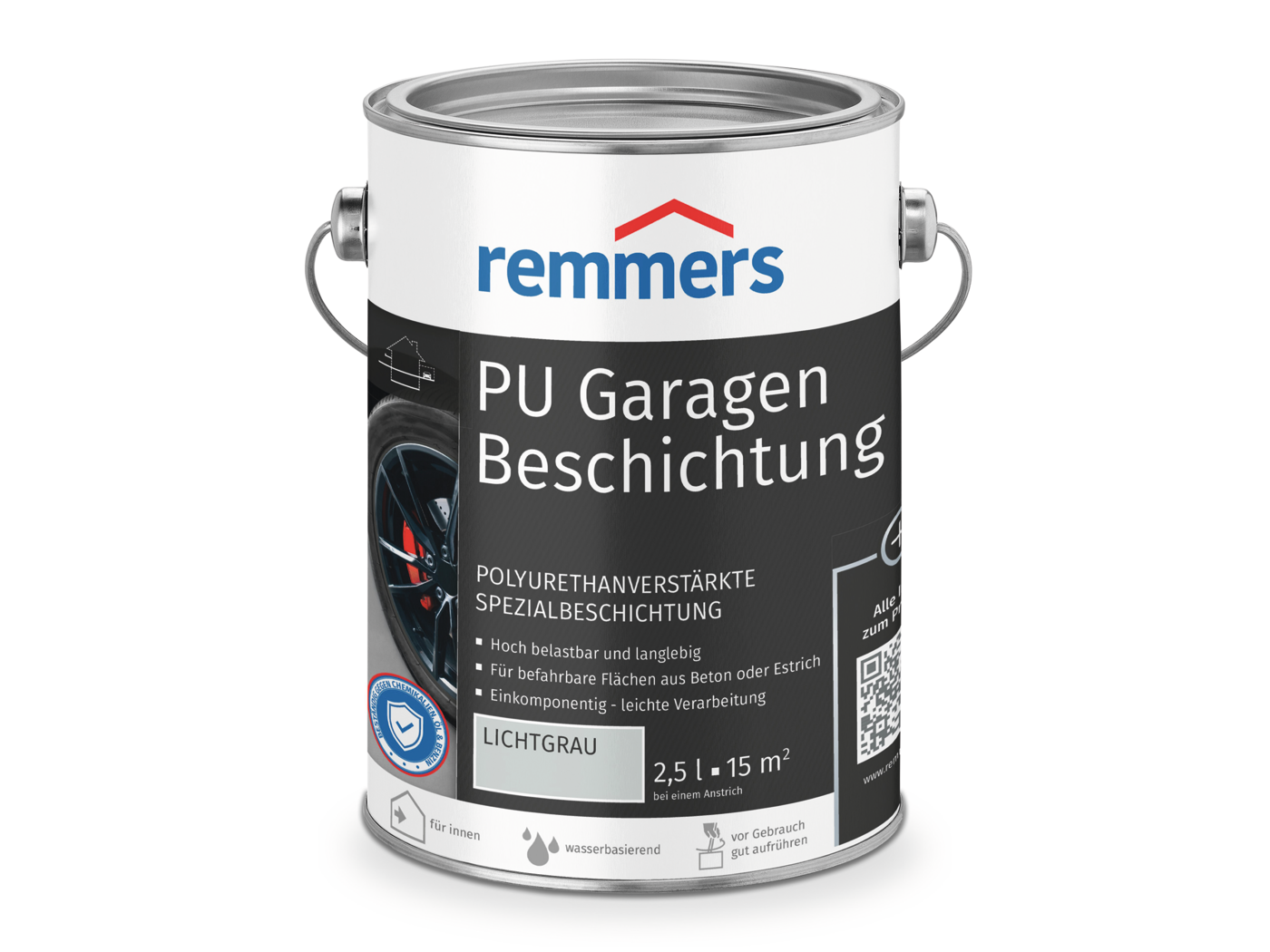 PU GARAGENBESCHICHTUNG LICHTGRAU  2,50 LTR
