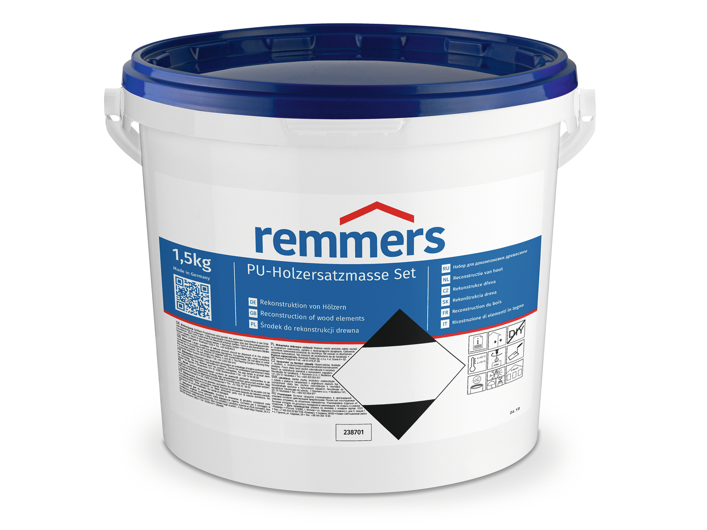 Remmers PU-HOLZERSATZMASSE, SET