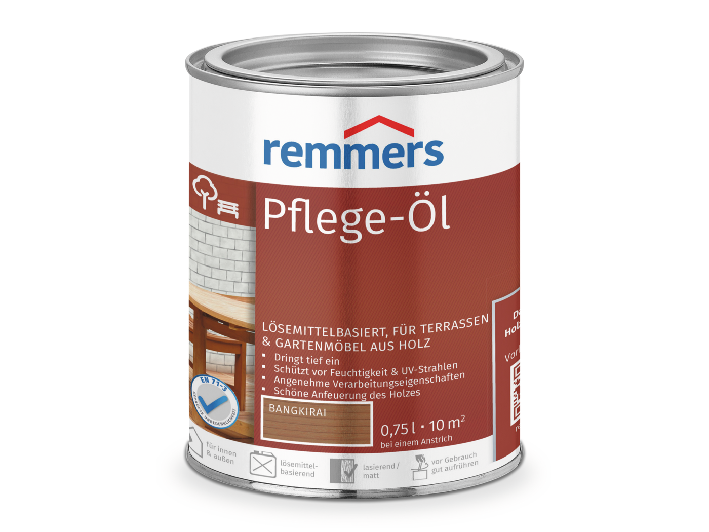 Remmers PFLEGE-ÖL BANGKIRAI  0,75 LTR