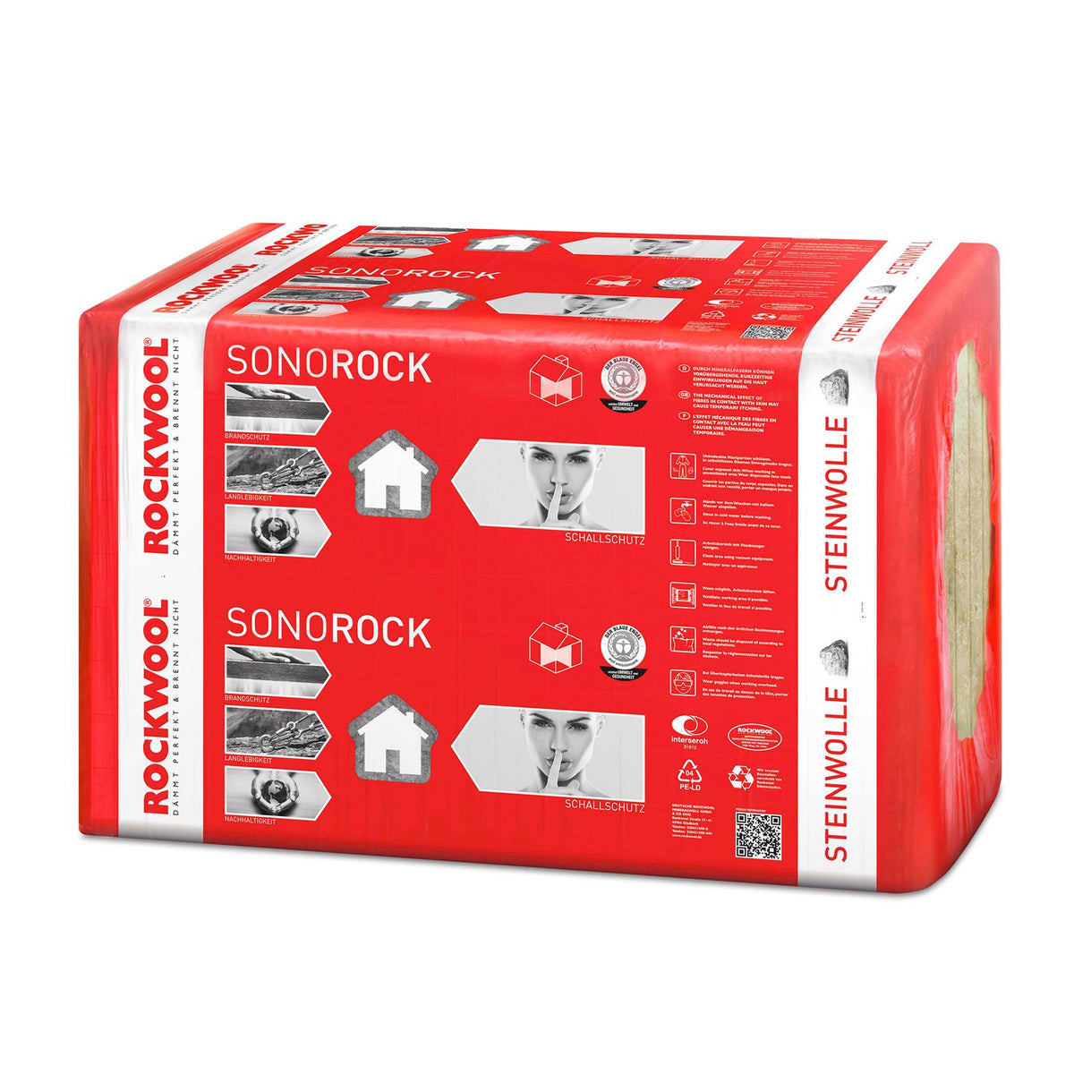 Trennwandplatte Rockwool Sonorock WLG 040