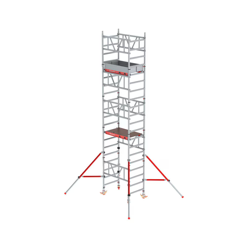 VERLEIH KLAPP- UND ROLLGERÜST TOWER bis 6,20 m Arbeitshöhe / 1,20 x 0,75 cm X 5,20 m Höhe