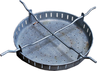 Schmutzfänger für Schachtabdeckung mit Lüftung